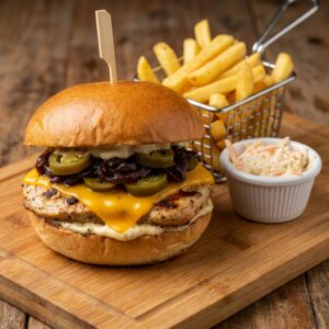 Chicken Cheese Burger