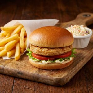 Chicken Patty Burger