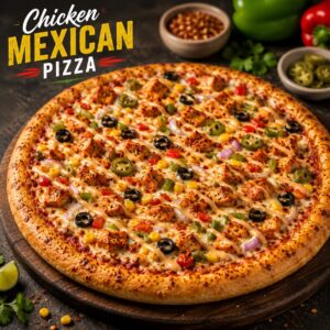 Chicken Mexican Pizza
